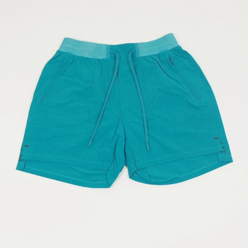 Lululemon License to Train Linerless Shorts Mens Small Blue Training Gym Workout - Picture 1 of 5